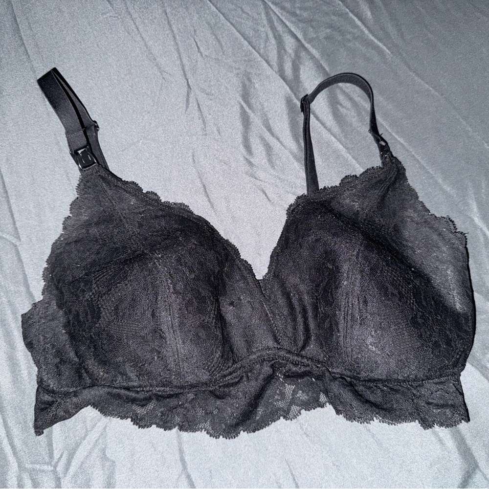 Elegant Black Lace Bralette